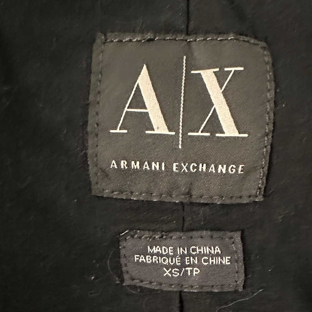 Armani Exchange Black Utility Jacket (367) - Picture 2 of 7